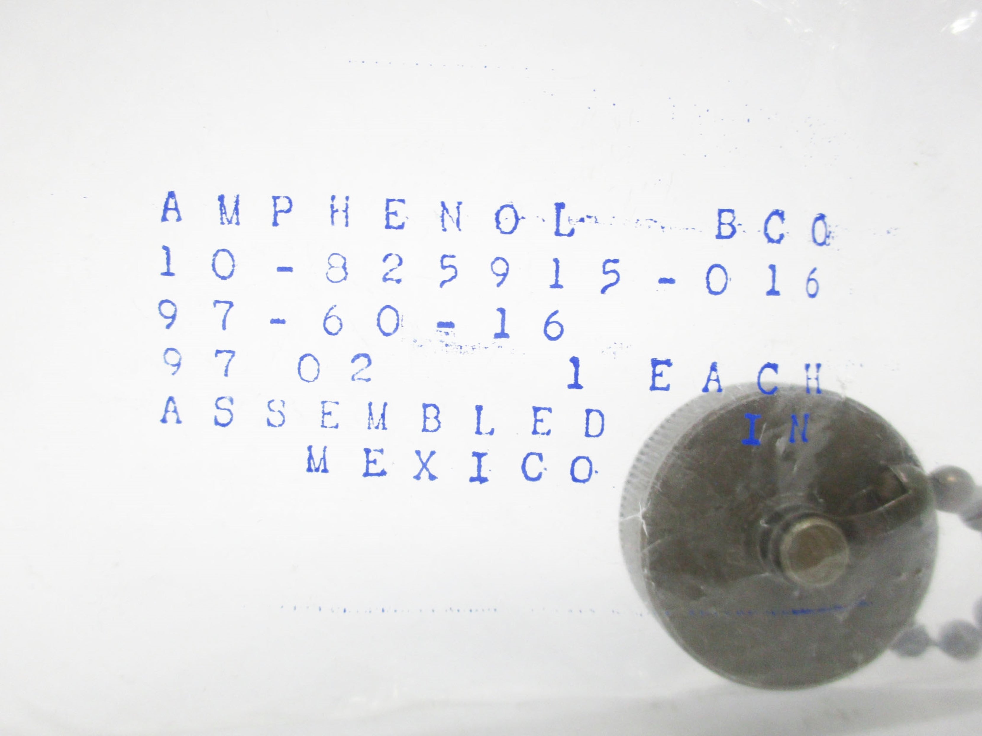 AMPHENOL 10-825915-016 NSMP