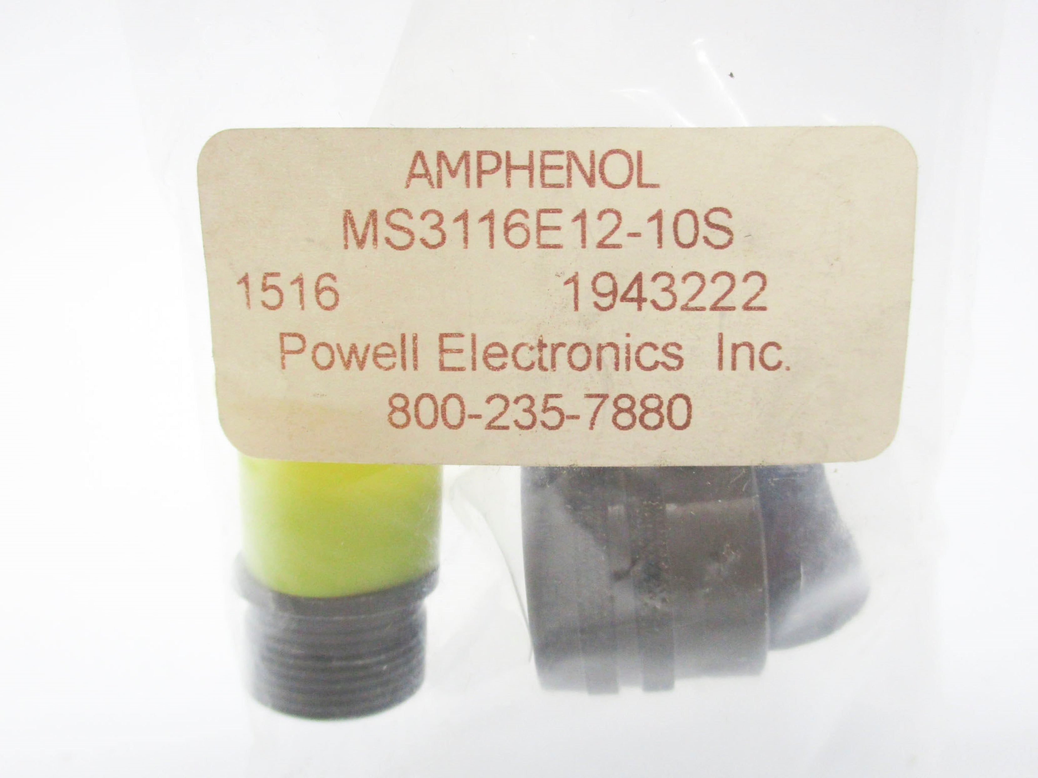 AMPHENOL MS3116E12-10S NSMP
