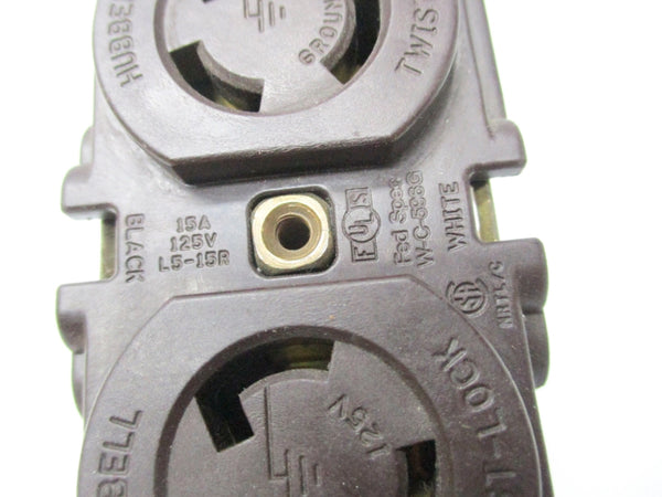 HUBBELL L5-15R 125V 15A NSNP