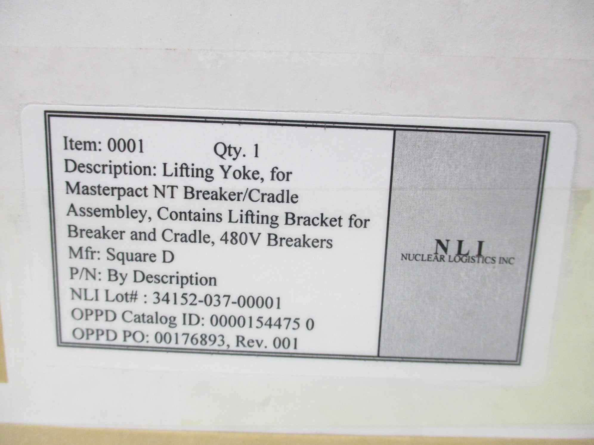 NLI 34152-037-00001 NSMP