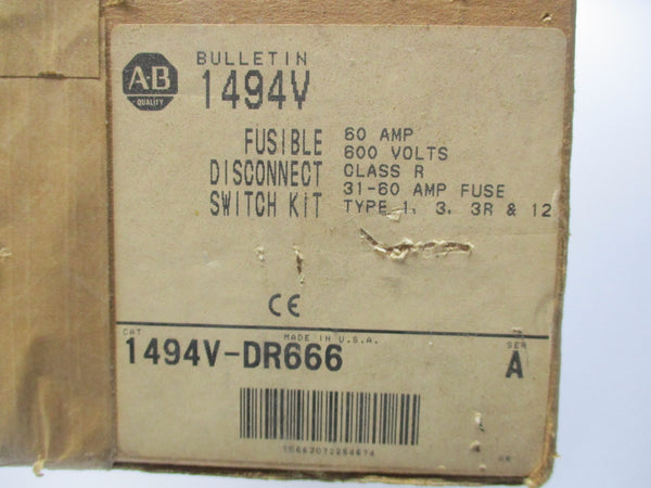 ALLEN BRADLEY 1494V-DR666 SER. A (BR/WH) NSMP