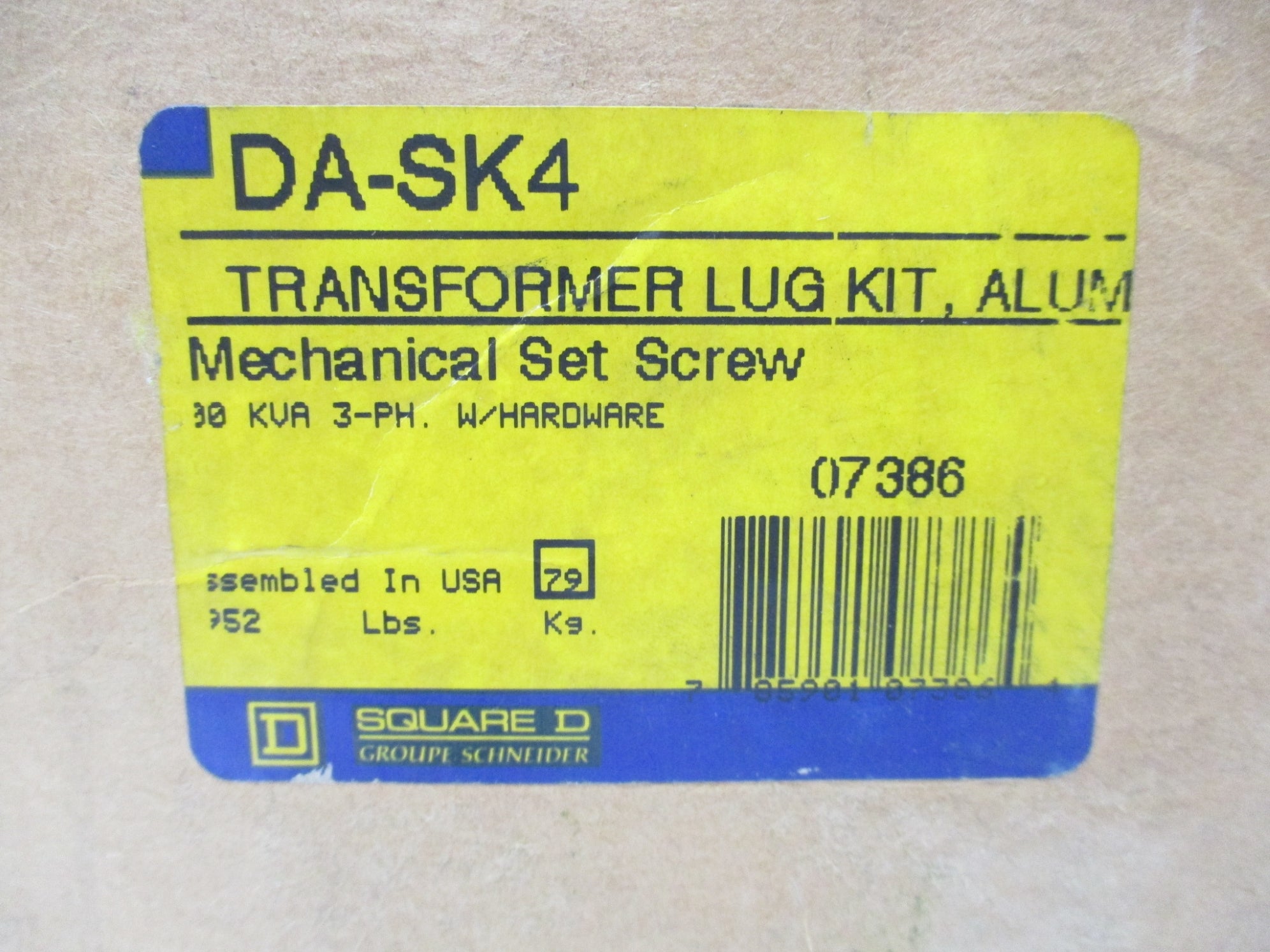 SQUARE D DA-SK4 (PKG OF 34) NSMP