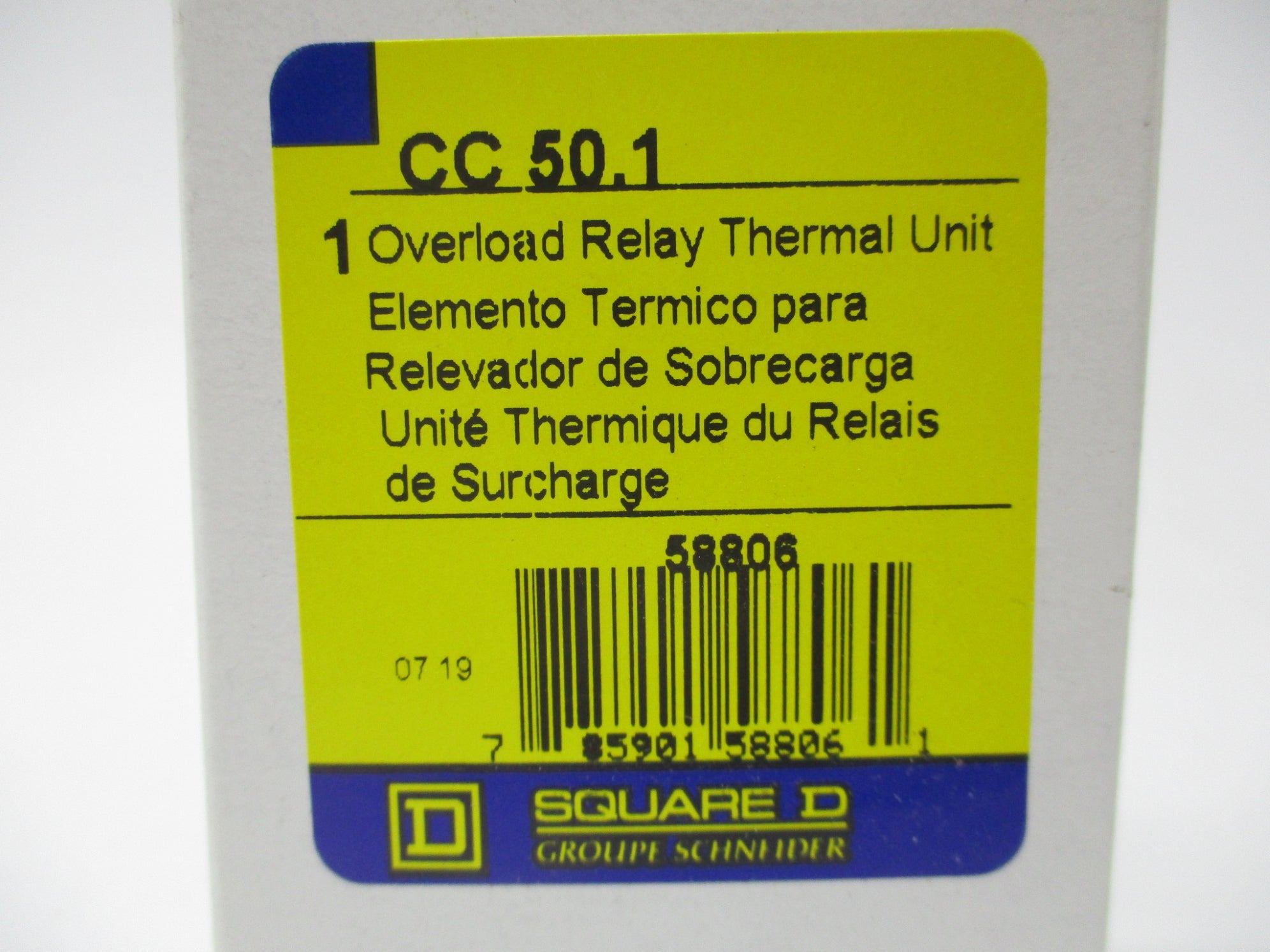 SQUARE D CC50.1 NSMP