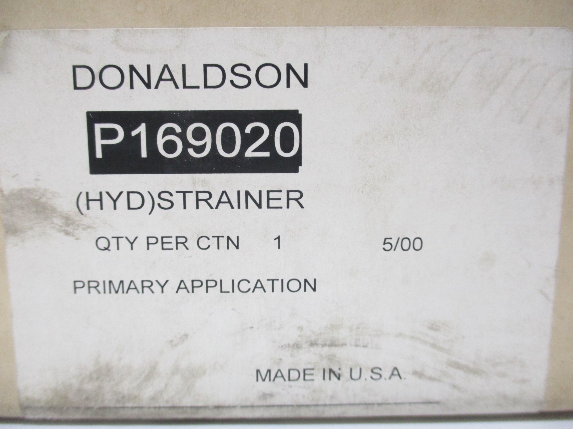 DONALDSON P169020 NSMP