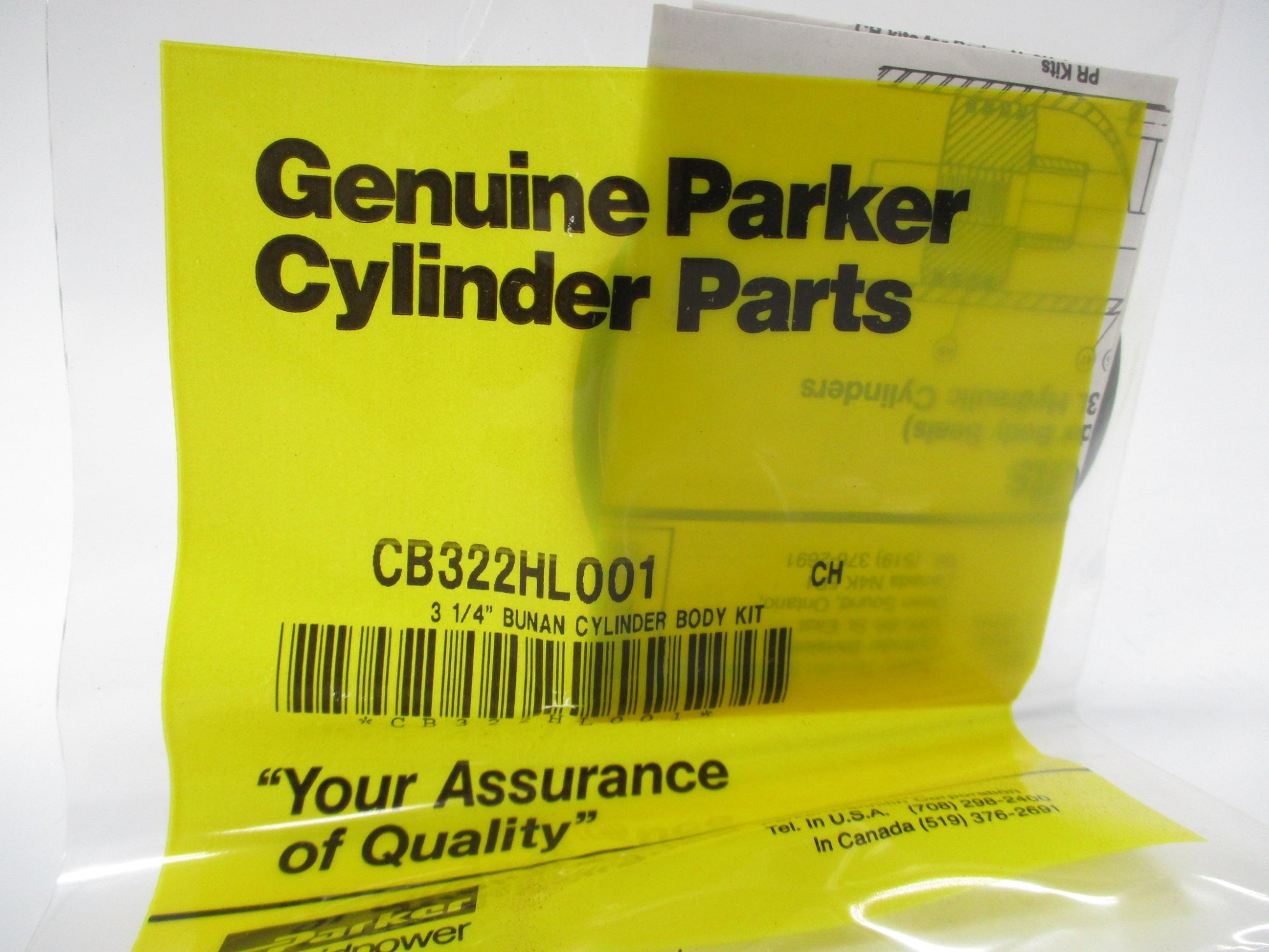 PARKER CB322HL001 3-1/4" NSMP