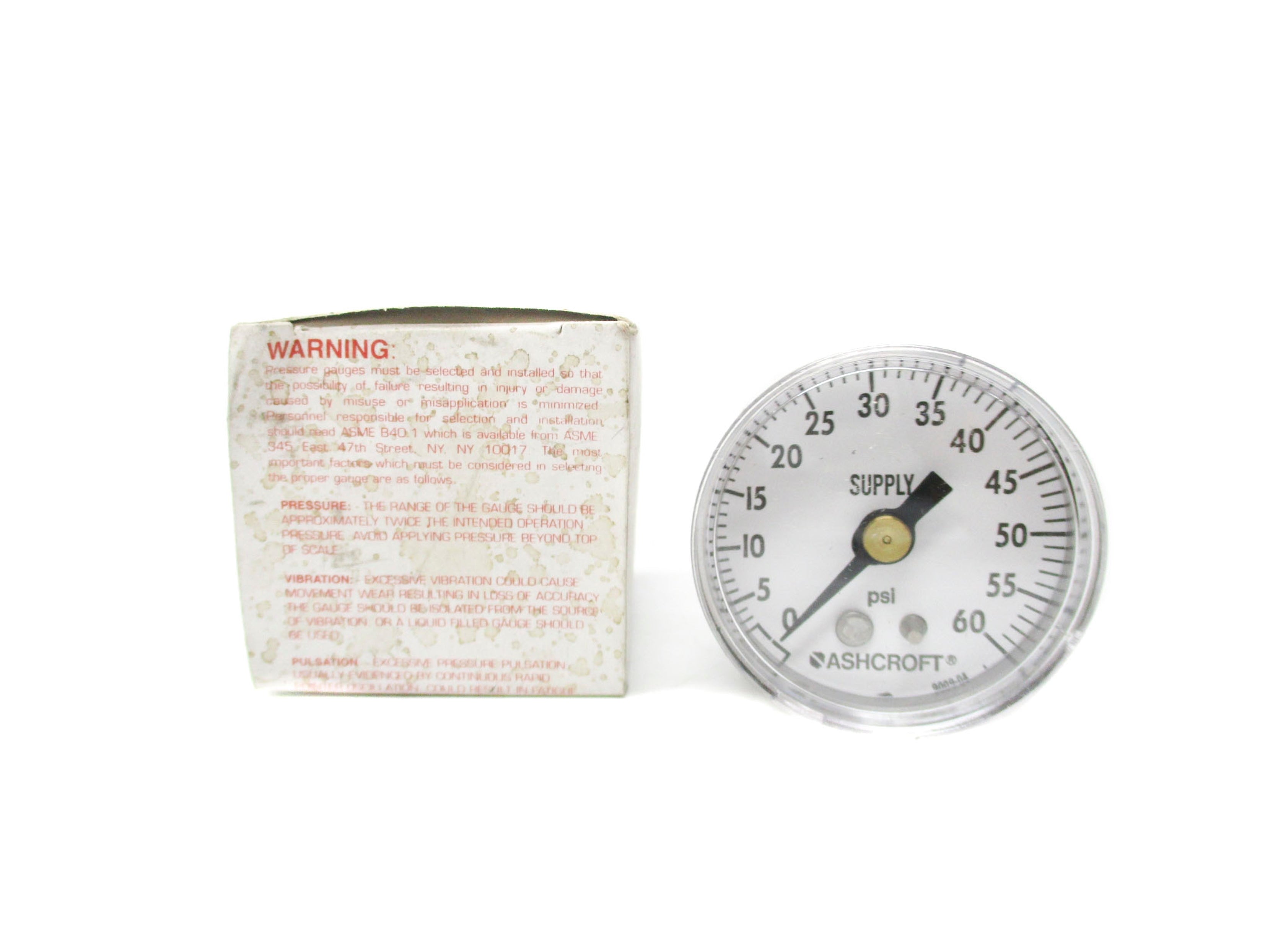 ASHCROFT LP24159006 0-60PSI NSMP