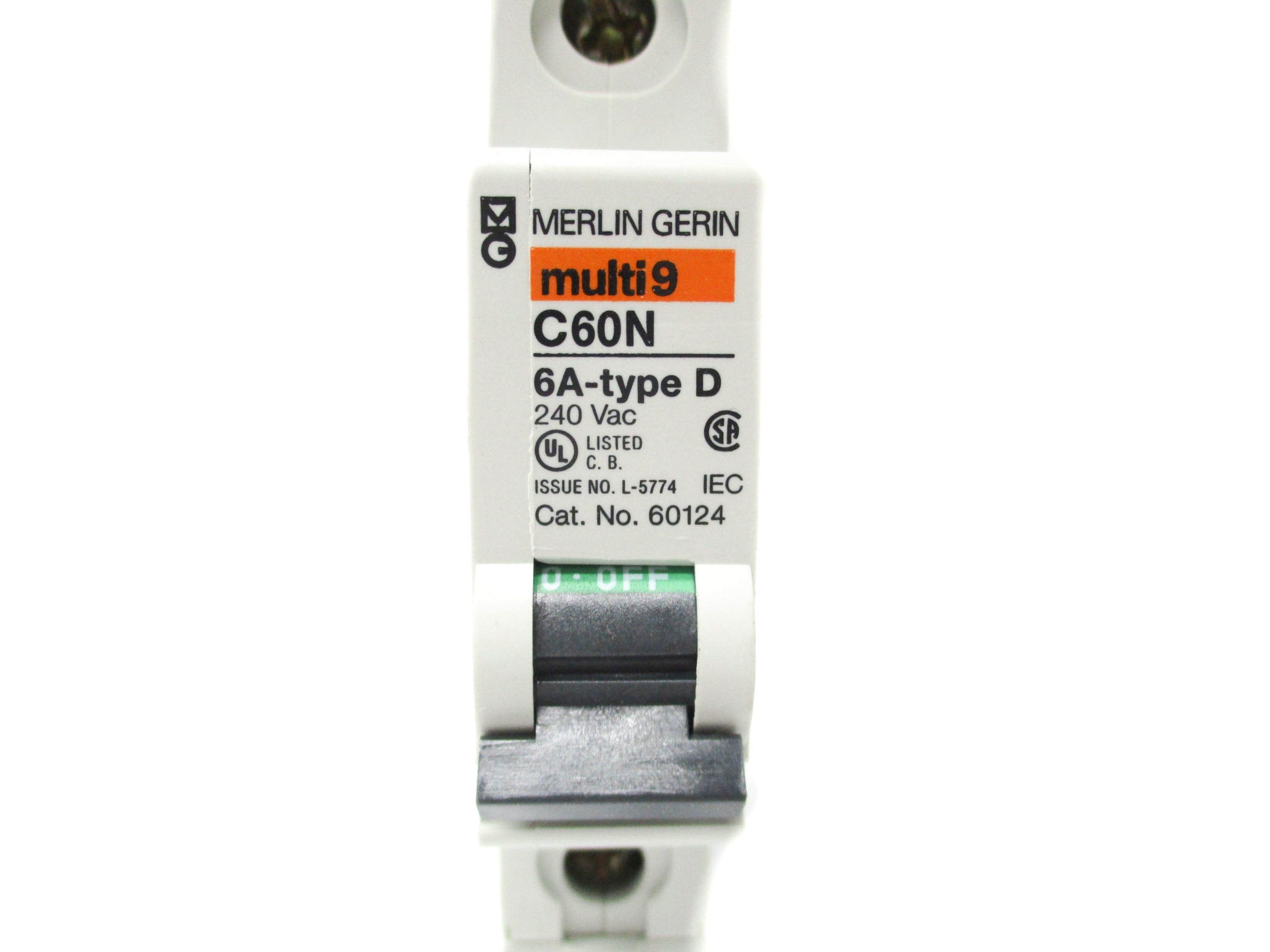 SQUARE D 60124 240VAC 10A NSMP