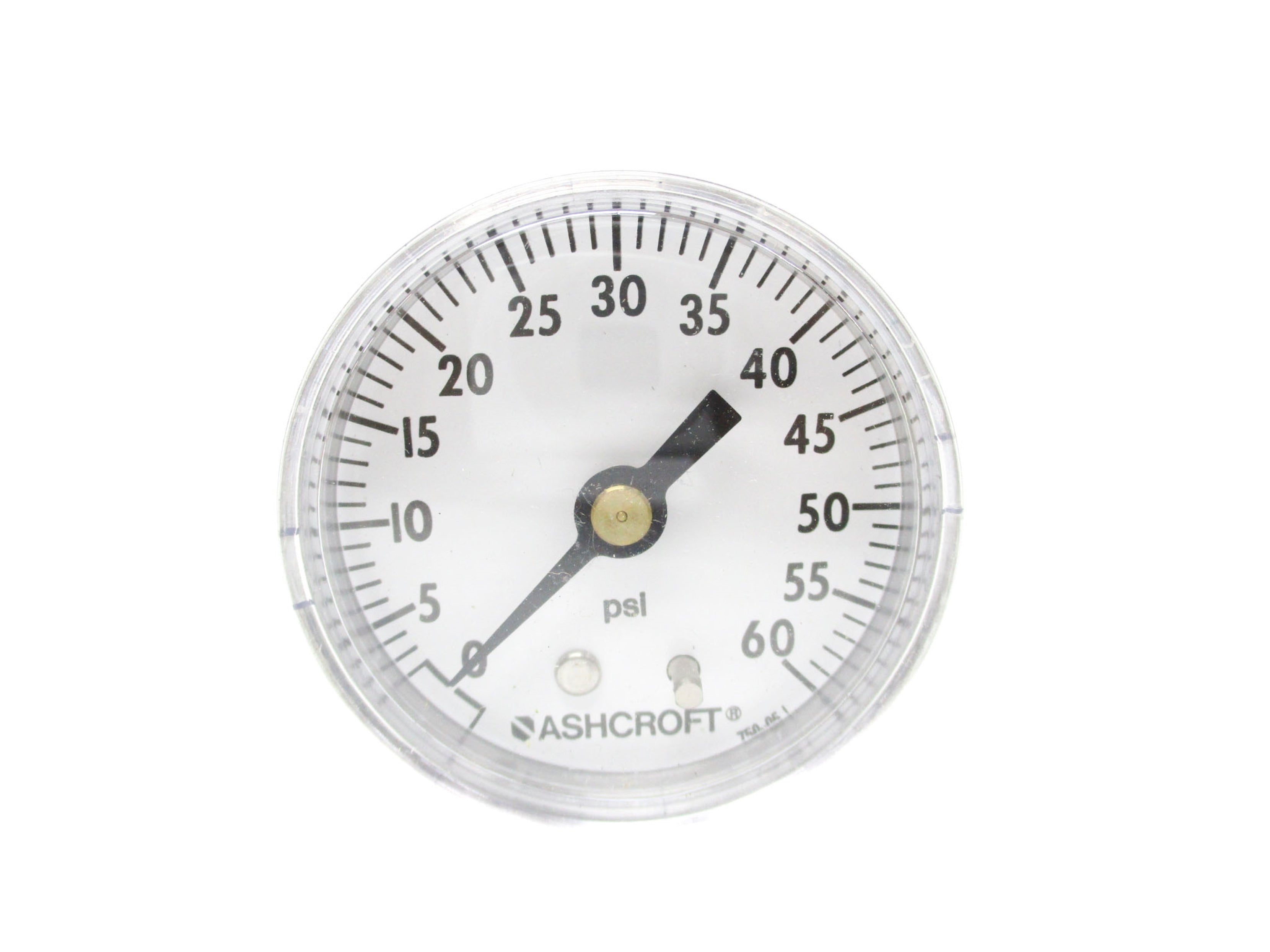 ASHCROFT 20W1005SH02B-60# 0-60PSI NSMP