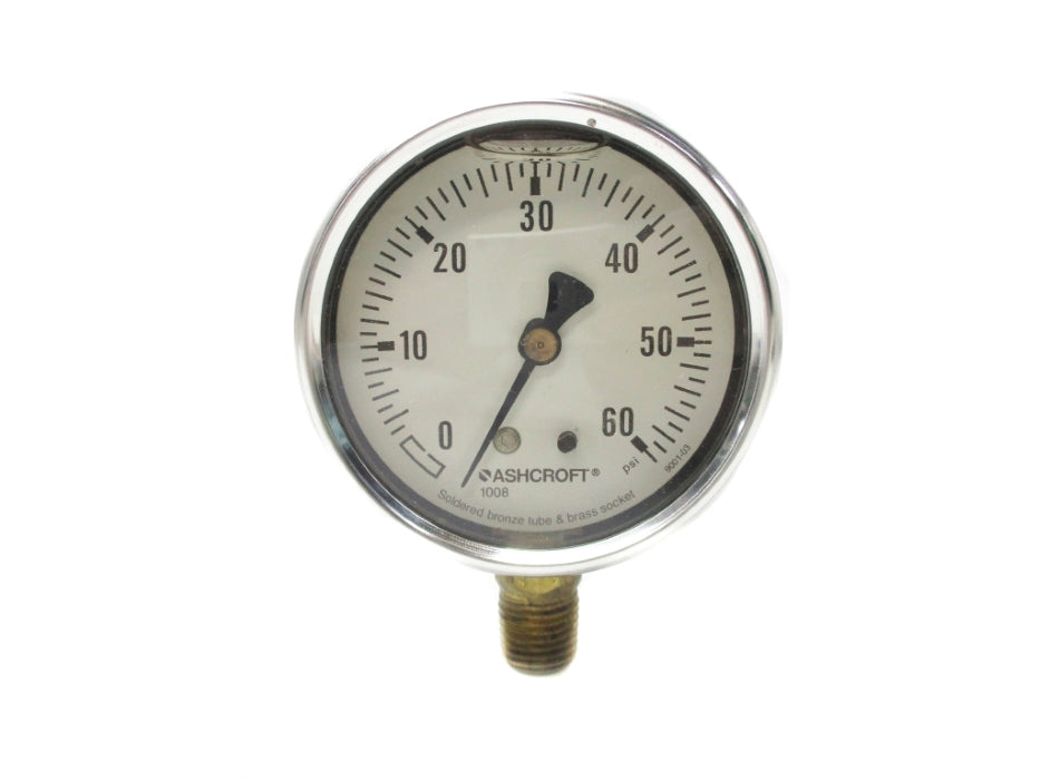 ASHCROFT 631008AL02L60# 0-60 PSI NSMP