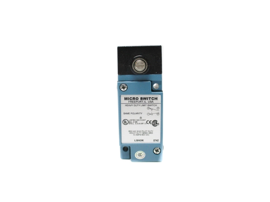 MICRO SWITCH LSA3K 600VAC 10A NSNP