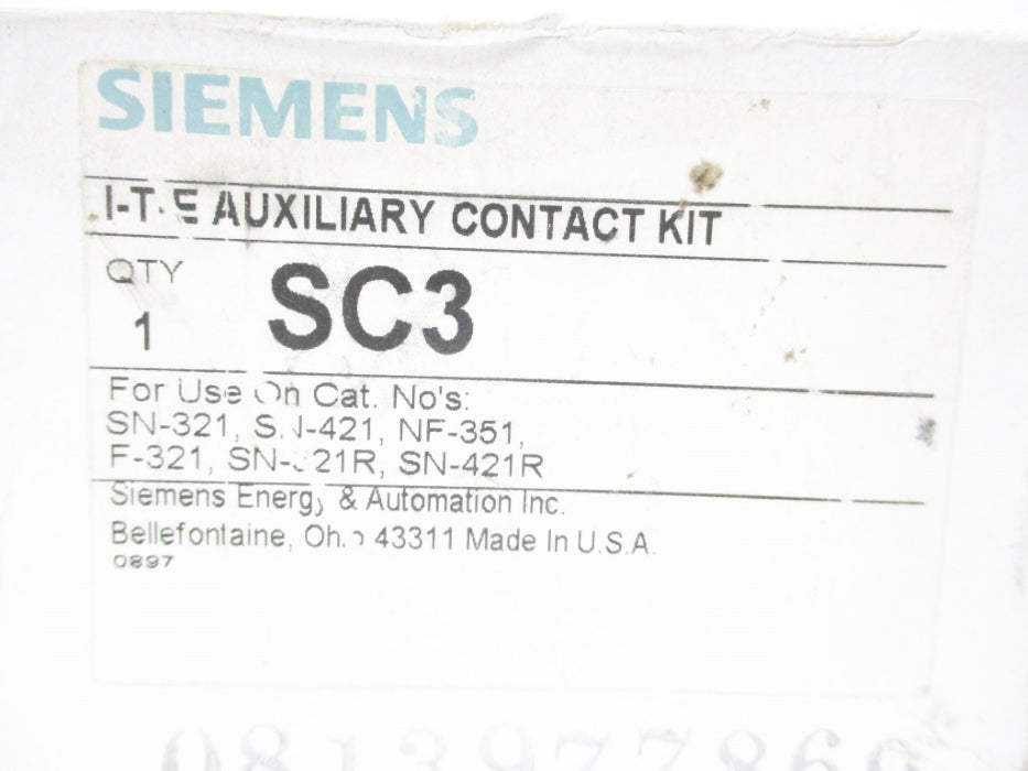 SIEMENS SC3 NSMP