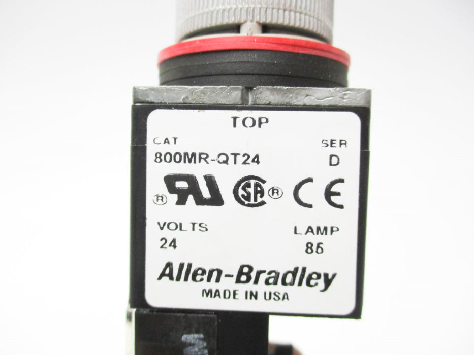 ALLEN BRADLEY 800MR-QT24R SER. D (WH) NSMP