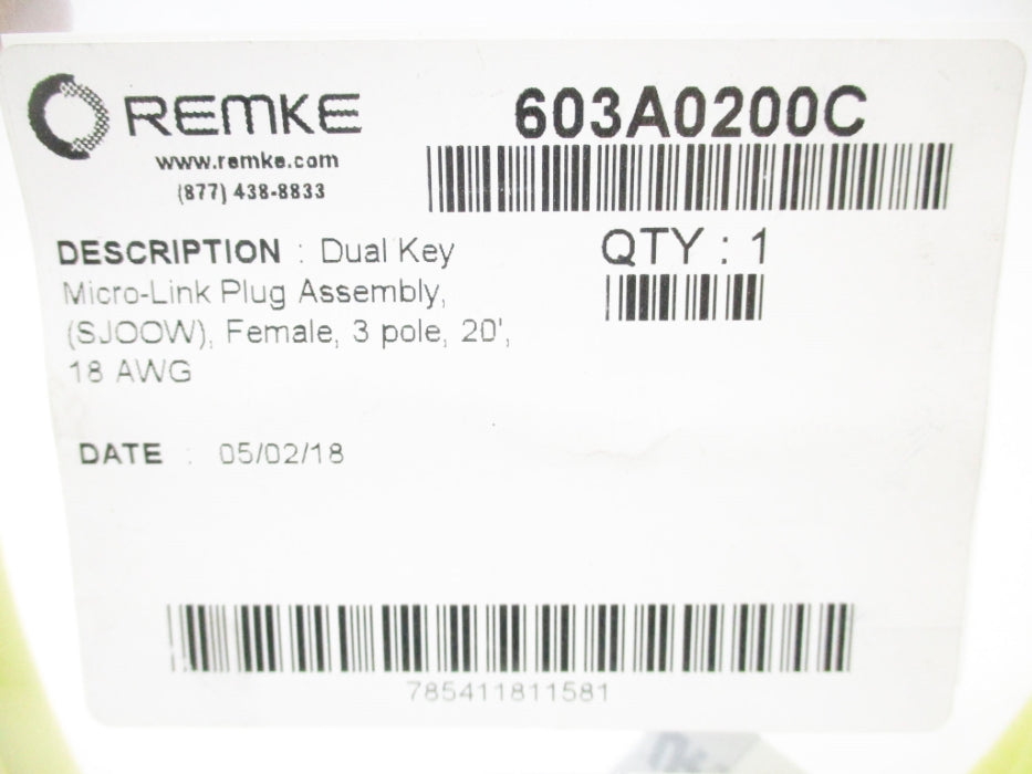 REMKE 603A0200C NSMP