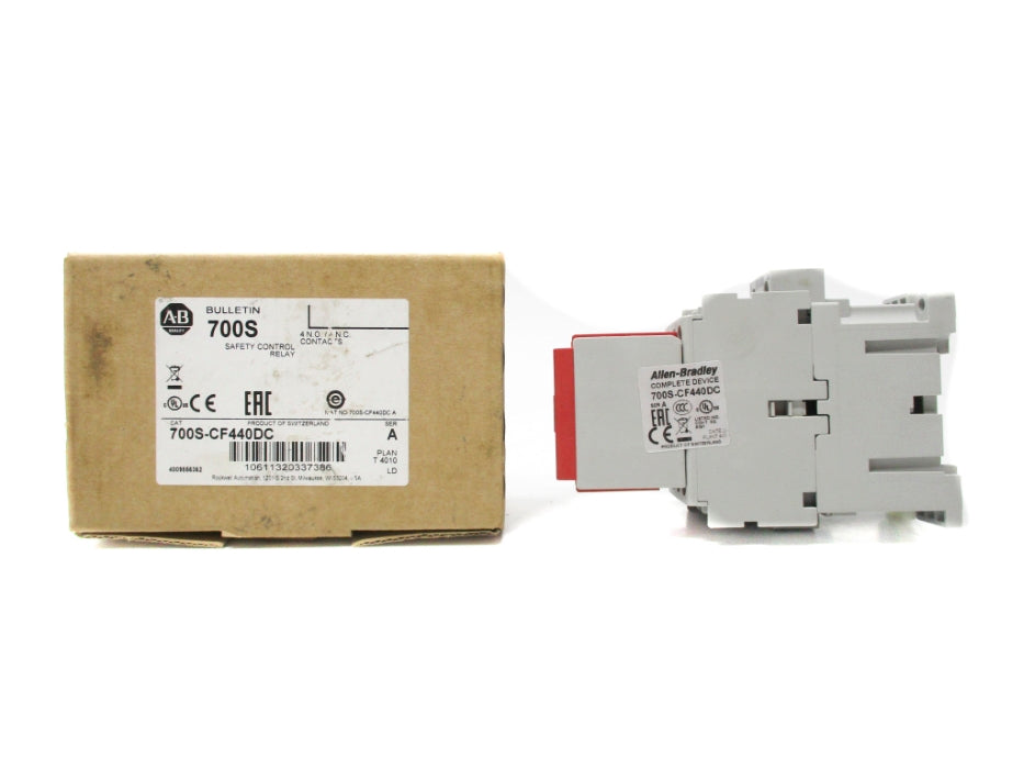 ALLEN BRADLEY 700S-CF440DC SER. A 110/120V (BR/WH) NSMP