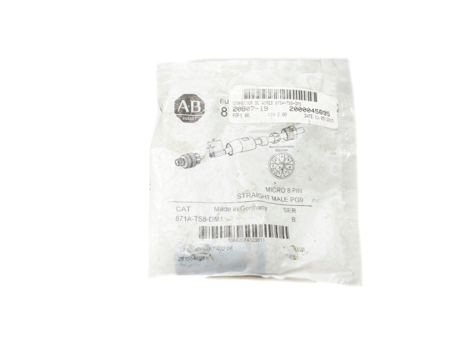 INDUSTRIAL SPARE PART 871A-TS8-DM1 SER. B NSMP