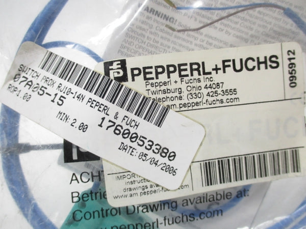 PEPPERL+FUCHS RJ10-14N NSMP