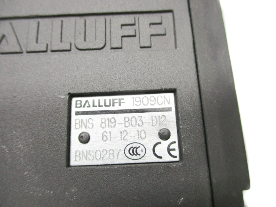 BALLUFF BNS819-B03-D12-61-12-10 BNS0287 NSMP