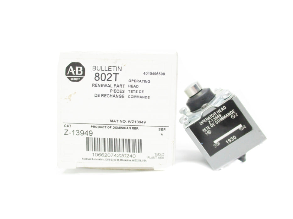 INDUSTRIAL SPARE PART Z-13949 (WH) NSMP