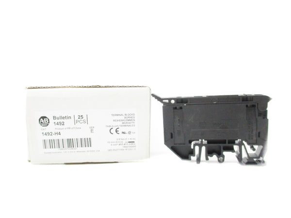 ALLEN BRADLEY 1492-H4 SER. E (PKG OF 25) (WH) NSMP