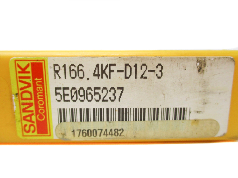 SANDVIK R166.4KF-D12-3 5E0965237 NSMP