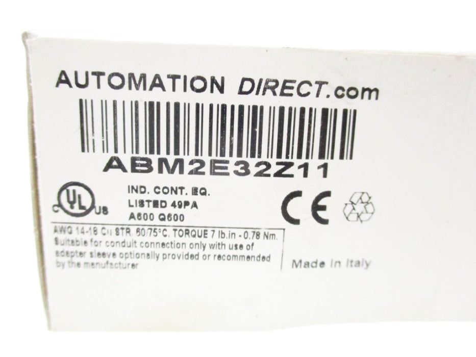 AUTOMATION DIRECT ABM2E32Z11 NSMP