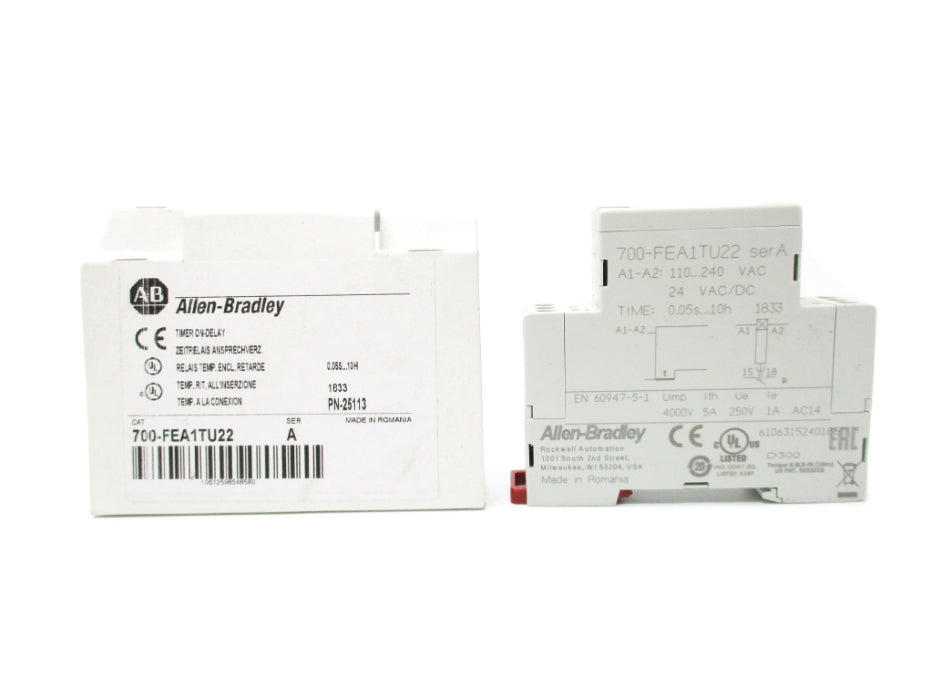 ALLEN BRADLEY 700-FEA1TU22 SER. A 110-240VAC (WH) NSMP