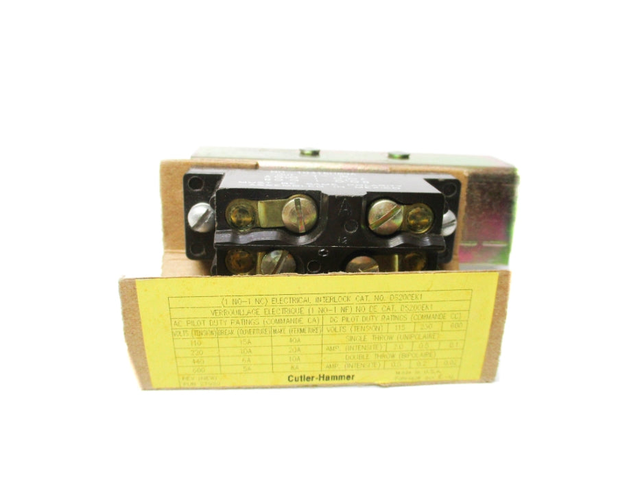 CUTLER HAMMER DS200EK1 SER. A NSMP