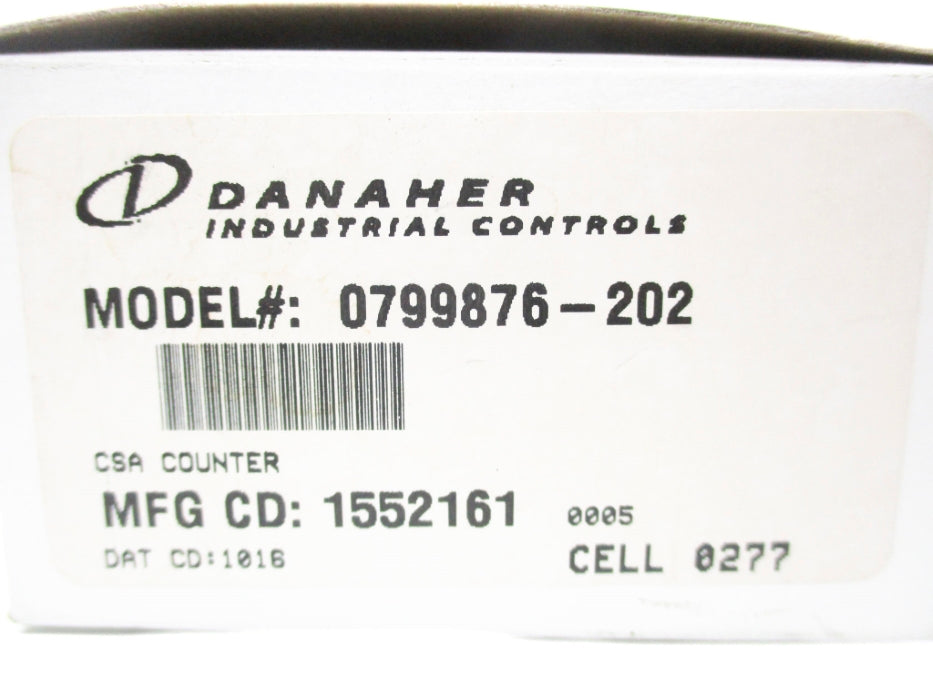DANAHER CONTROLS 0799876-202 NSMP