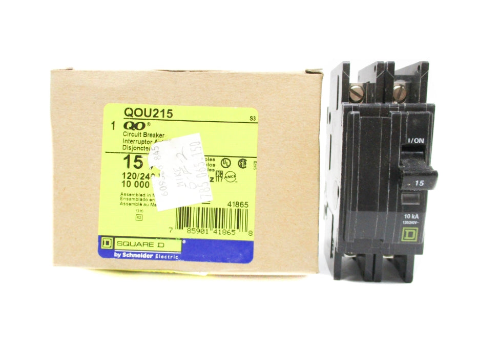 SQUARE D QOU215 120/240V 15A NSMP