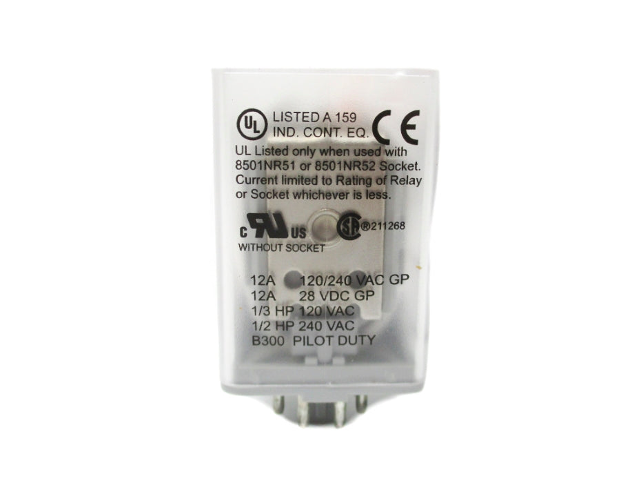 SQUARE D 8501KPD12V60 SER. F 12A 110VDC NSMP