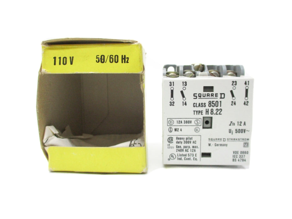 SQUARE D 8501H8.22 12A 500V NSMP