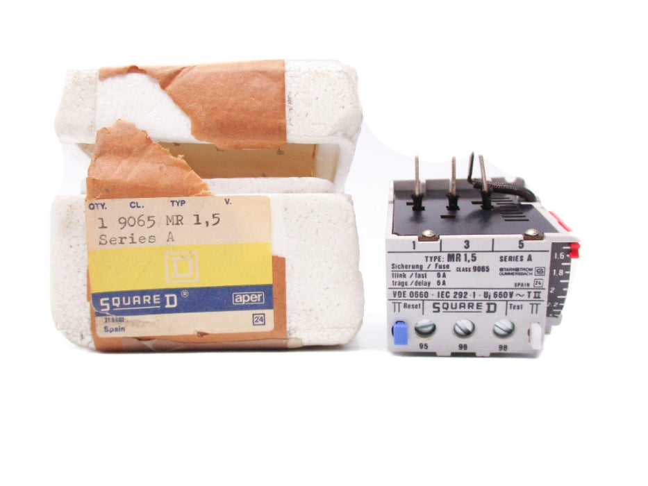 SQUARE D 9065MR1,5 SER. A 6A 660V NSMP