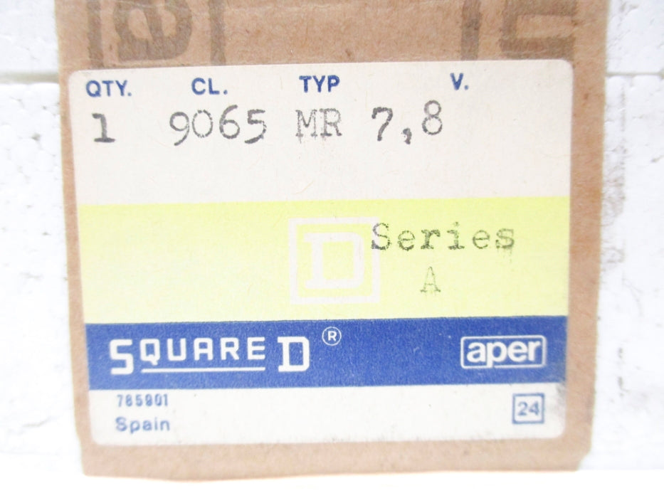 SQUARE D 9065MR7,8 SER. A 35A 660V NSMP