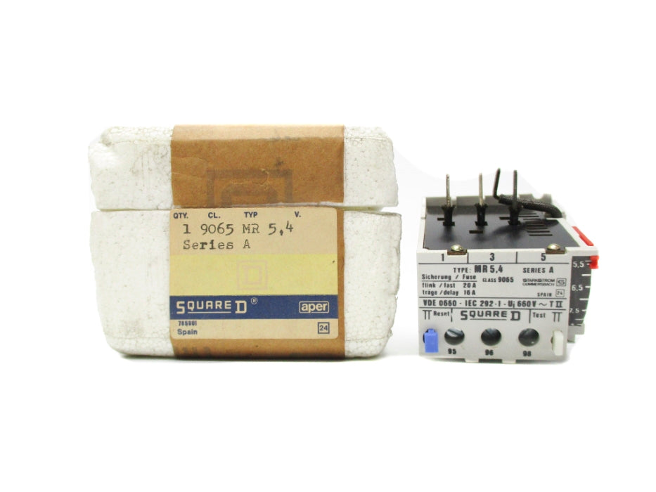 SQUARE D 9065MR5,4 SER. A 20A 660V NSMP