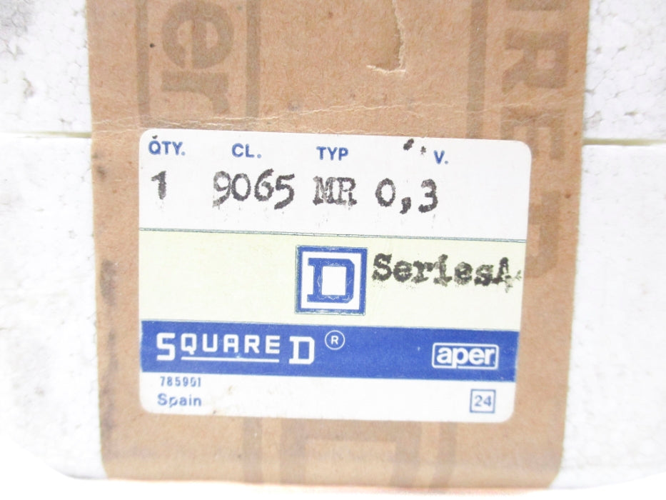 SQUARE D 9065MR0,3 SER. A 1.6A 660V NSMP