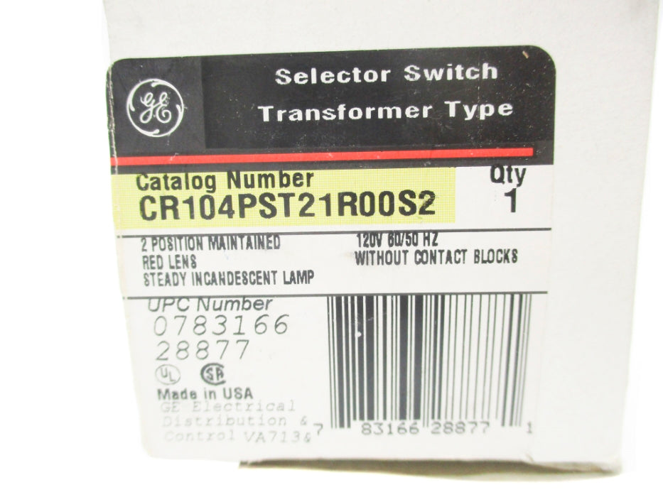 GENERAL ELECTRIC CR104PST21R00S2 NSMP