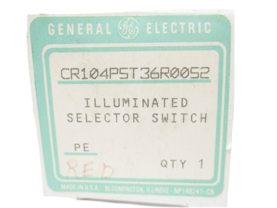 GENERAL ELECTRIC CR104PST36R00S2 NSMP