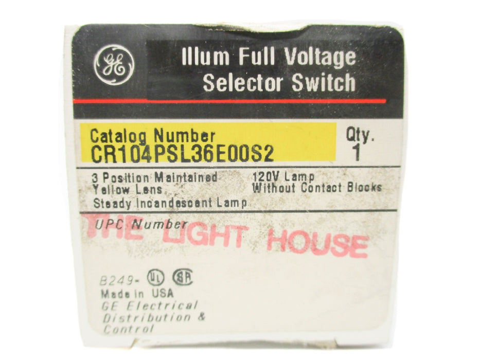 GENERAL ELECTRIC CR104PSL36E00S2 NSMP