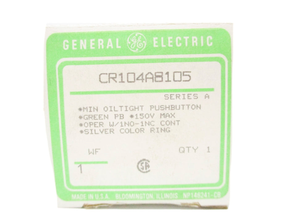 GENERAL ELECTRIC CR104A8105 NSMP