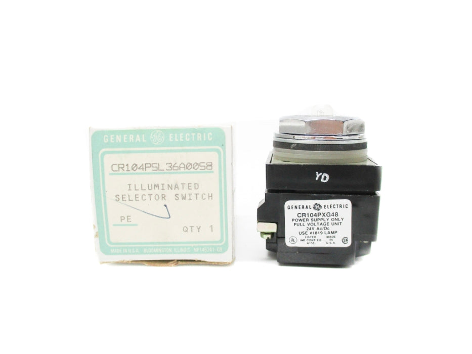 GENERAL ELECTRIC CR104PSL36A00S8 NSMP