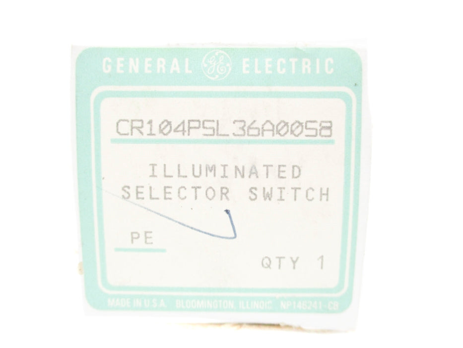 GENERAL ELECTRIC CR104PSL36A00S8 NSMP
