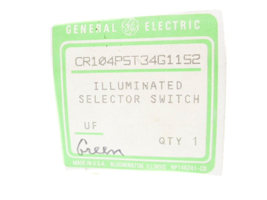 GENERAL ELECTRIC CR104PST34G11S2 NSMP