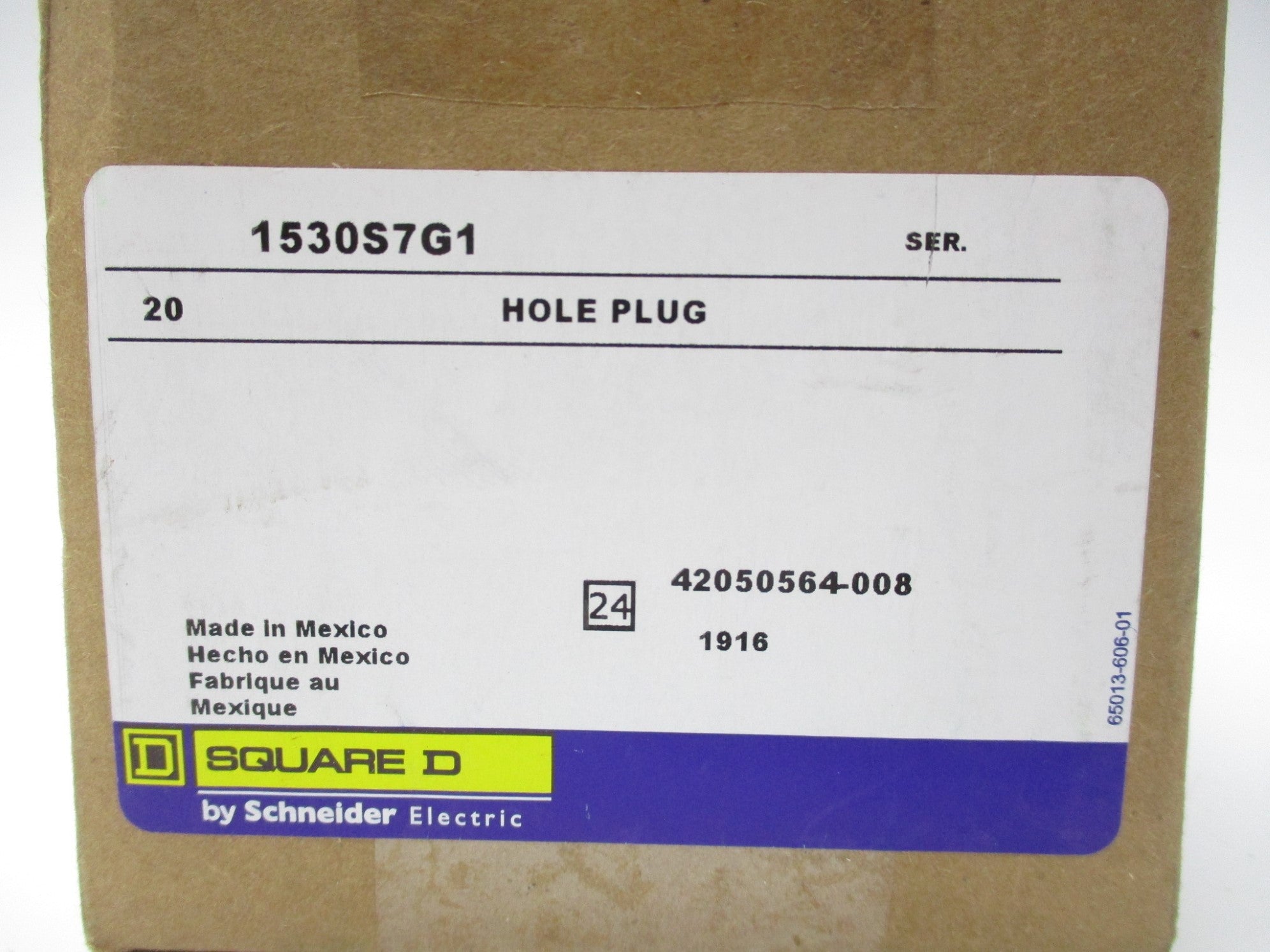 SQUARE D 1530S7G1 (PKG OF 20) NSMP