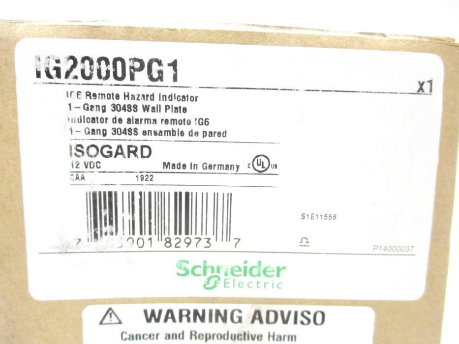SCHNEIDER ELECTRIC IG2000PG1 NSMP