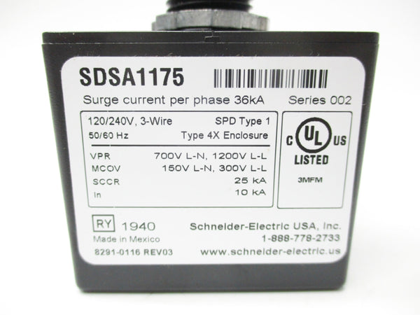 SQUARE D SDSA1175 SER. 002 1200V NSNP