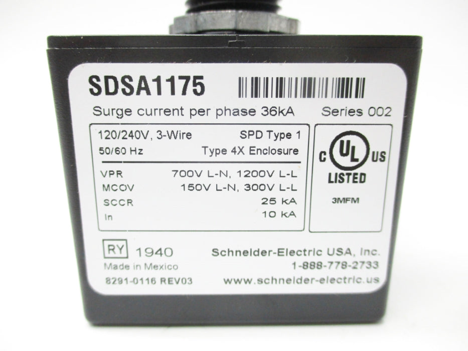 SQUARE D SDSA1175 SER. 002 1200V NSNP