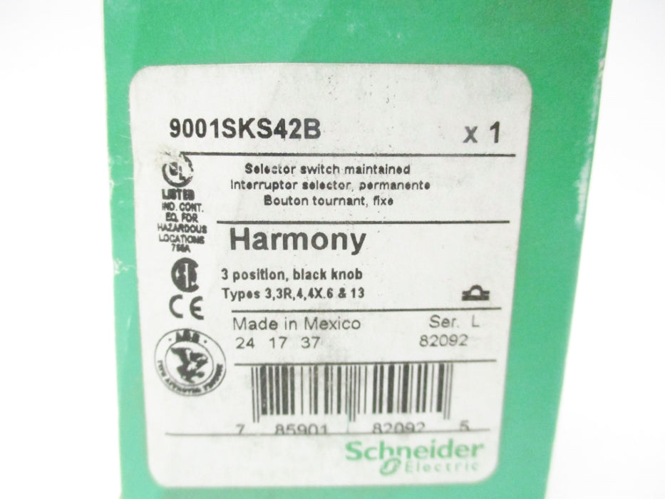SCHNEIDER ELECTRIC 9001SKS42B SER. L NSMP