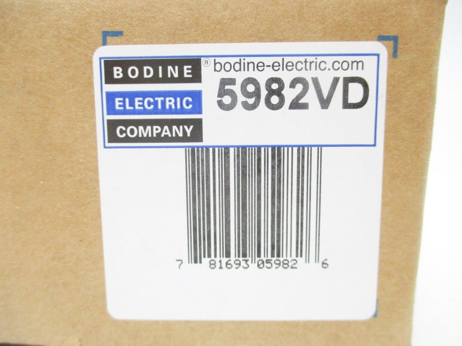 BODINE ELECTRIC 5982VD NSMP