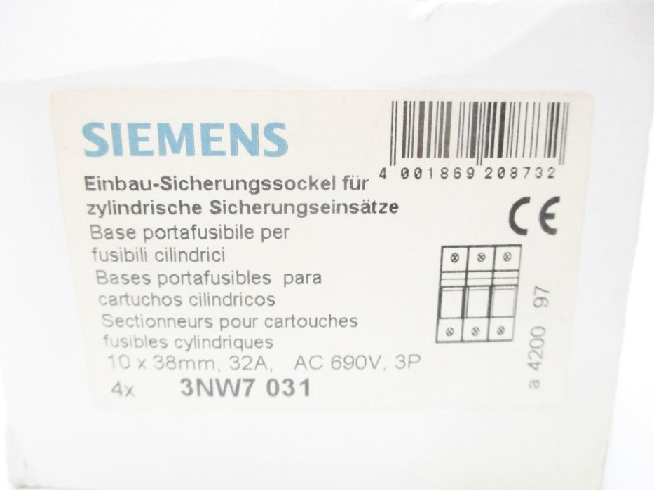 SIEMENS 3NW7031 (PKG OF 4) NSMP