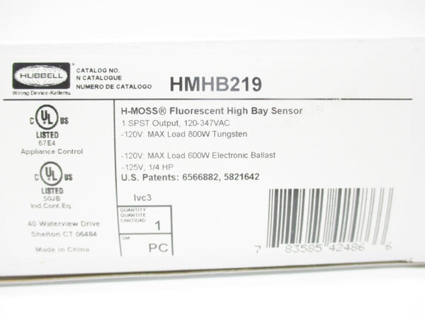 HUBBELL HMHB219 120-347VAC NSMP
